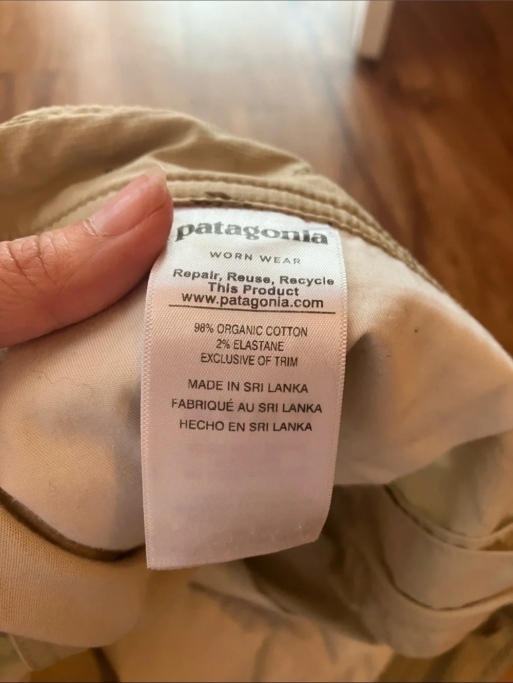 Cream cotton board adventure Shorts - Drawstring and zip Patagonia gorpcore 38